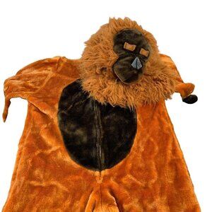 Halloween Kids Dress Up Childrens 2 Piece Orangutan Costume Fits Size 5-6x​​​​​